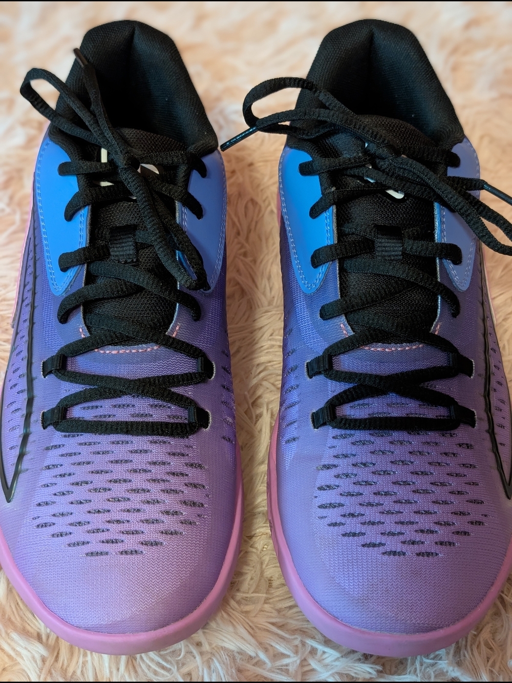 Puma Women’s Gradient Purple and Blue Athletic Sneakers